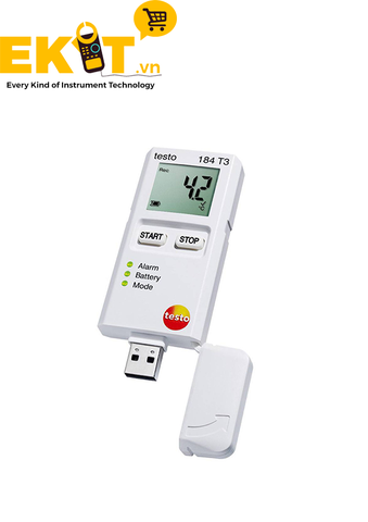 Máy đo nhiệt độ, độ ẩm tự ghi TESTO 184T3 (-35°C- +70°C)