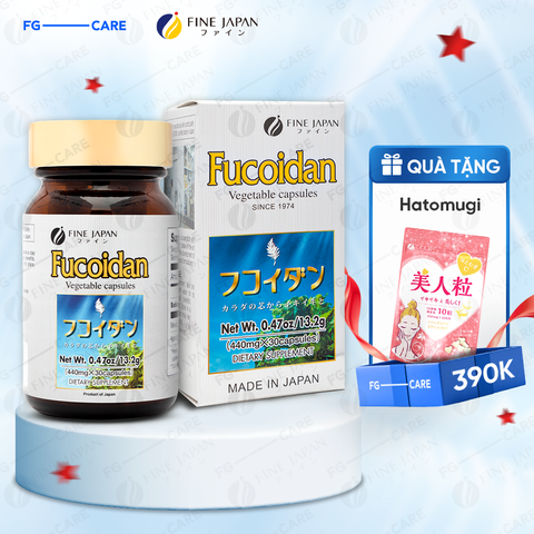 Viên uống hỗ trợ phòng ngừa và điều trị ung thư Fine Japan Fucoidan 30 viên