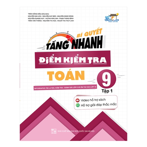 Bí Quyết Tăng Nhanh Điểm Kiểm Tra Toán 9 - Tập 1