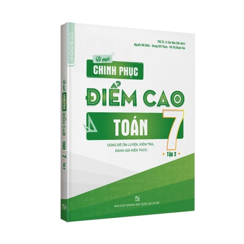 Sách-Bí quyết chinh phục điểm cao Toán 7 Tập 2