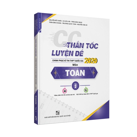 Thần tốc luyện đề 2020 môn Toán tập 2