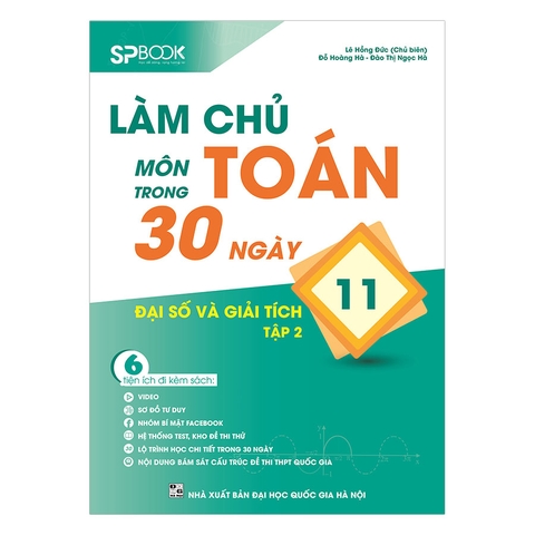 Làm chủ môn Toán trong 30 ngày - Đại số và giải tích lớp 11 (tập 2)