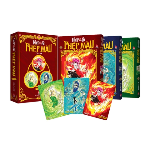 Truyện tranh - Boxset Hiệp Sĩ Phép Màu - Magic Knight Rayearth (3 Cuốn)