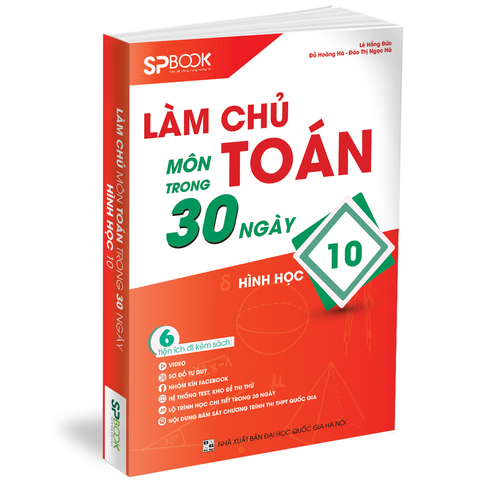 Làm chủ môn Toán trong 30 ngày Hình học 10