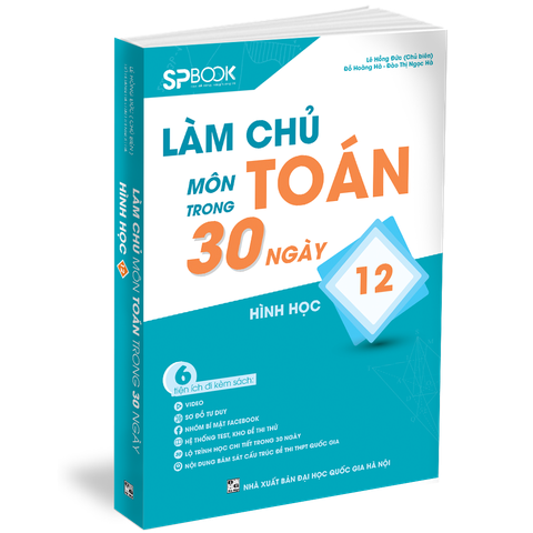 Làm chủ môn Toán trong 30 ngày Hình học 12