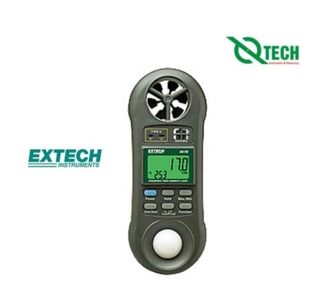 Máy đo nhiệt độ, độ ẩm, tốc độ gió, ánh sáng Extech 45170