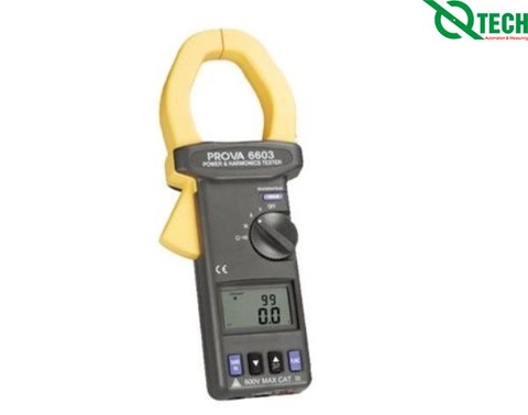 Ampe kìm đo công suất và sóng hài TES PROVA-6605
