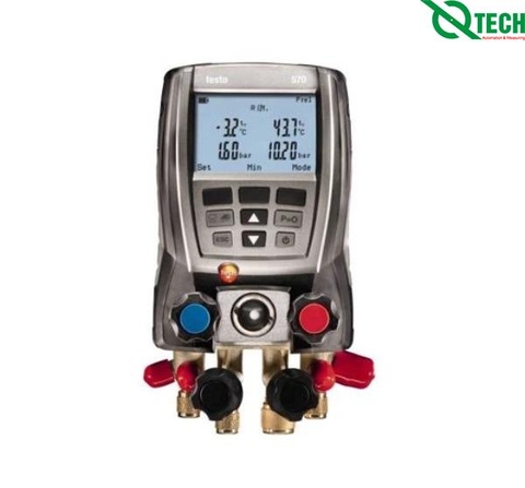 Máy đo áp suất điện lạnh Testo 570-1 Set