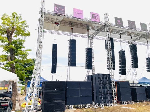Line Array Lx acoustic Tại Vĩnh Tường Show 2025
