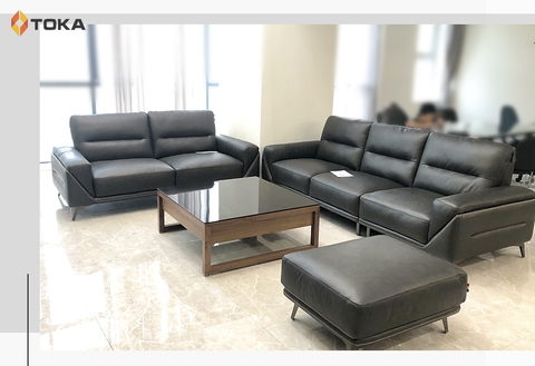 Những mẫu sofa da hiện đại cho phòng khách rộng 30m2