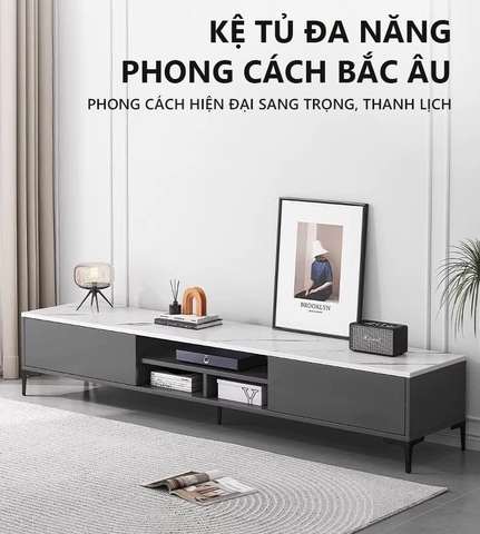 Kệ TIVI Phòng Khách Funro Phong Cách Sang Trọng , Hiện Đại