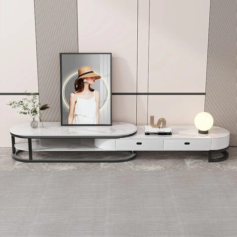 Kệ tivi bọc da khung sắt hiện đại Luxury GLC 63