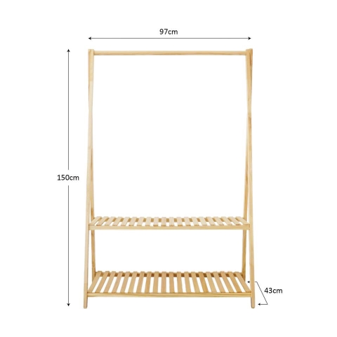 Giá Treo Quần Áo An Furniture A Hanger 2FM