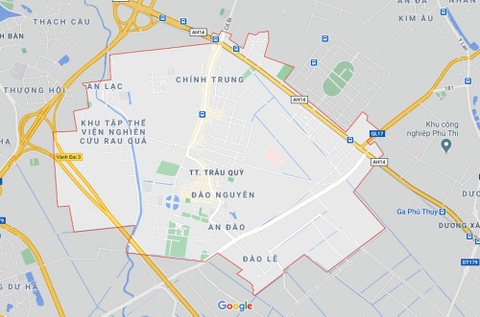Đường sẽ mở theo qui hoạch ở thị trấn Trâu Quỳ, Gia Lâm, Hà Nội (phần 1)