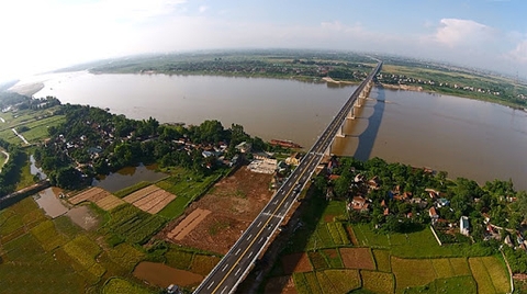 Toàn cảnh hiện trạng Phân khu đô thị sông Hồng trên địa bàn huyện Thanh Trì