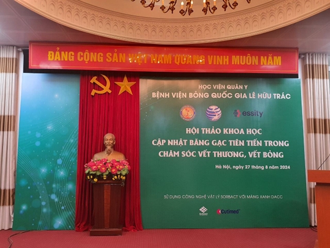 HỘI THẢO KHOA HỌC : “CẬP NHẬT BĂNG GẠC TIÊN TIẾN TRONG CHĂM SÓC VẾT THƯƠNG, VẾT BỎNG SỬ DỤNG  CÔNG NGHỆ VẬT LÝ SORBACT VỚI  MÀNG XANH DACC”