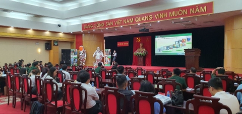 THAM DỰ HỘI THẢO, GIỚI THIỆU CÁC SẢN PHẨM PHỤC VỤ CÔNG TÁC ỨNG PHÓ SỰ CỐ THIÊN TAI VÀ TÌM KIẾM CỨU NẠN TẠI CỤC CỨU HỘ CỨU NẠN