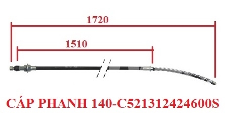 CÁP PHANH (RH=LH) C-52-131242-4600S