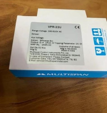 Rơ le Bảo Vệ Quá Áp, Thấp Áp VPR-22U Multispan 1 vpr 22u 3