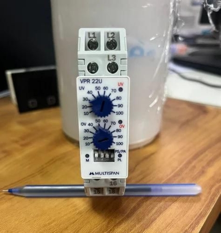 Rơ le Bảo Vệ Quá Áp, Thấp Áp VPR-22U Multispan 3 vpr 22u multispan