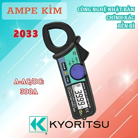 Ampe Kìm Đo Kyoritsu 2033