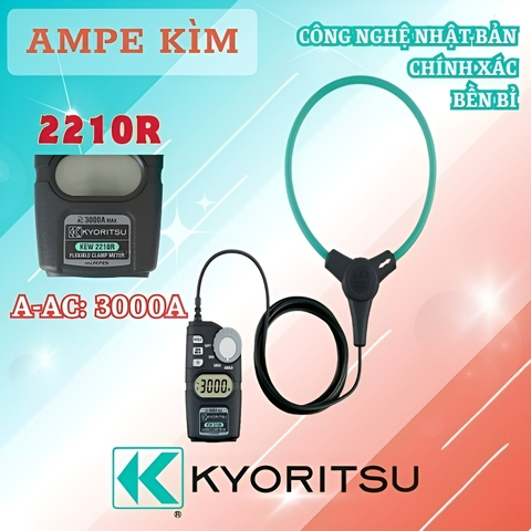 Ampe Kìm Đo Kyoritsu 2210R