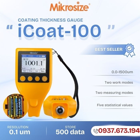 Máy đo độ dày lớp phủ iCoat-100