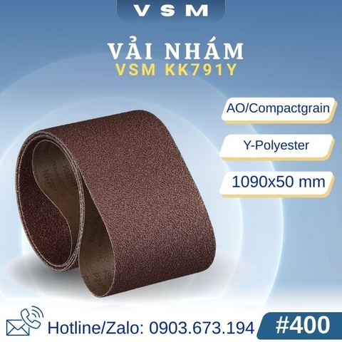 Nhám vải VSM KK791Y #400