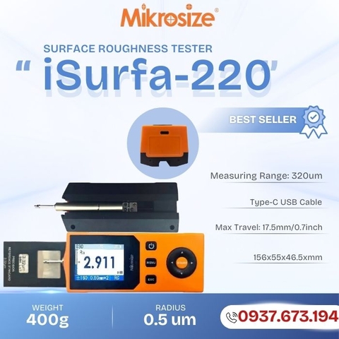 Máy đo độ nhám bề mặt iSurfa-220