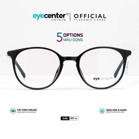 [K28] Gọng kính cận nam nữ chính hãng EYECENTER nhựa dẻo chống gãy siêu nhẹ K28 TR90 EK 203 by Eye Center Vietnam