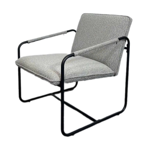 Ghế sofa đơn bọc vải lông cừu R5