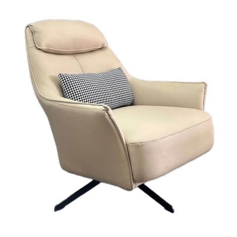 Ghế sofa thư giãn xoay 360 bọc da R17