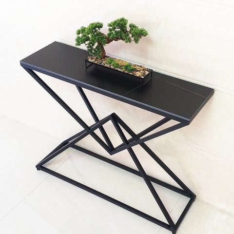 Kệ trang trí console chân đan hiện đại BCL-23