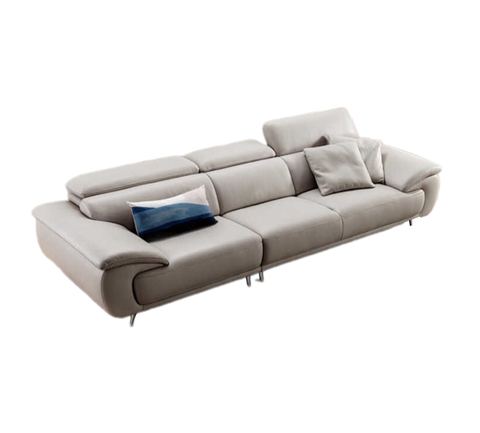 Ghế sofa văng tựa gật gù bọc da microfiber sang trọng SFB-15