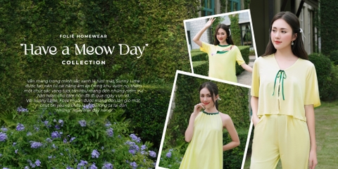 Have a Meow Day Collection phiên bản Sunny Lime trending cuối hè 2023