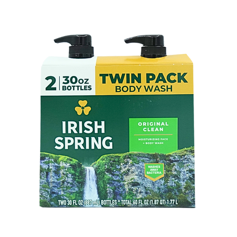 Sữa Tắm Irish Spring Men's Body Wash Original Clean 2pk/30oz