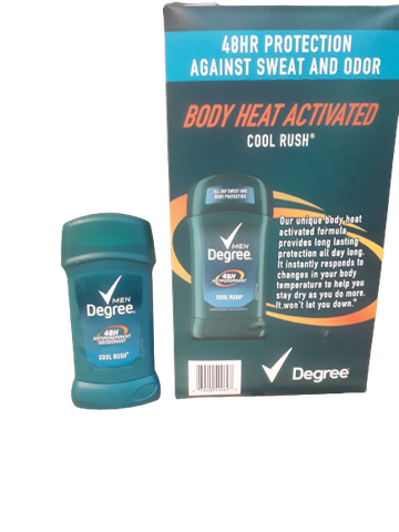 Lăn Khử Mùi Degree Men Dry Protection Antiperspirant & Deodorant, Cool Rush 5/2.7 oz ( Lốc 5 tuýp)