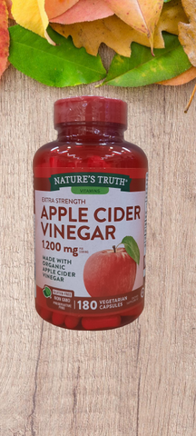 Kẹo giảm cân giấm táo Nature's Truth Apple Cider Vinegar  (180 viên )