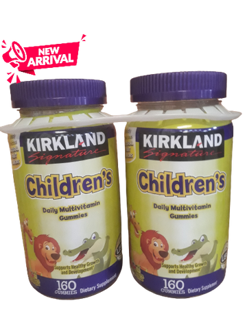 Kẹo Dẻo Dinh Dưỡng Dành Cho Trẻ Em Kirkland Signature Children Multivitamin Gummies (160 viên )