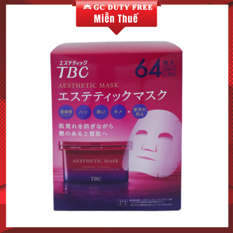 Mặt nạ TBC Aesthetic Mask 64 sheets (32 sheets x 2pack )