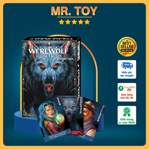 Bộ Bài Ma sói 78 Thẻ Việt Hóa - Werewolf Ultimate Deluxe