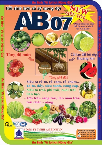 AB07-KHOÁNG HỮU CƠ