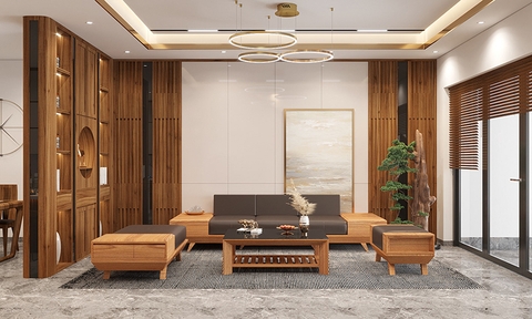 Nội thất gỗ tự nhiên vẻ đẹp sang trọng bền đẹp mãi