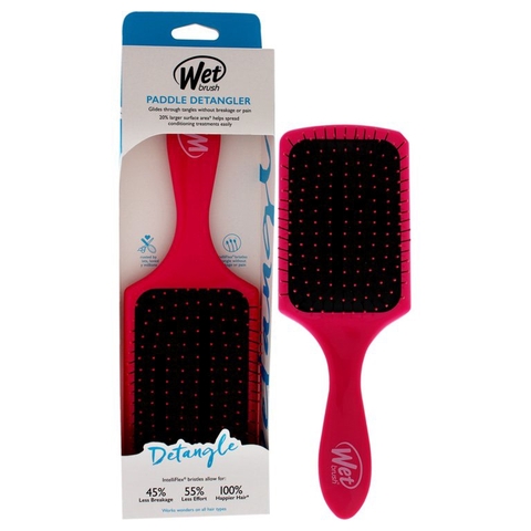 Lược gỡ rối bản to Wet Brush PRO PADDLE DETANGLER PINK