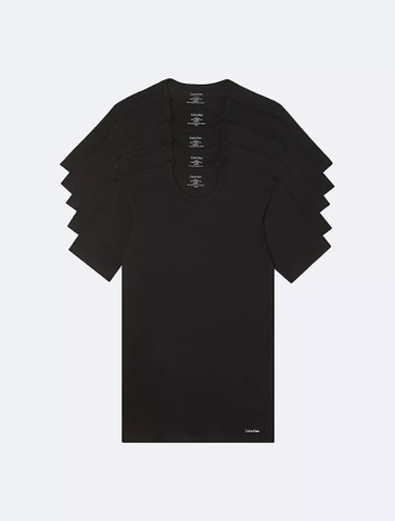 𝐂𝐚𝐥𝐯𝐢𝐧 𝐊𝐥𝐞𝐢𝐧 Cotton Slim Fit 5-pack Crewneck T-shirt
