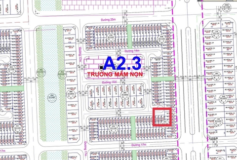Bán liền kề 7 tầng diện tích 100m2 khu A2.3 KĐT Thanh Hà