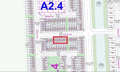 Bán liền kề A2.4LK11 đường 17m KĐT Thanh Hà Cienco5