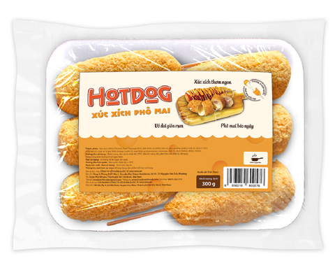 Hotdog Xúc Xích Phô mai Hoa Doanh 300g