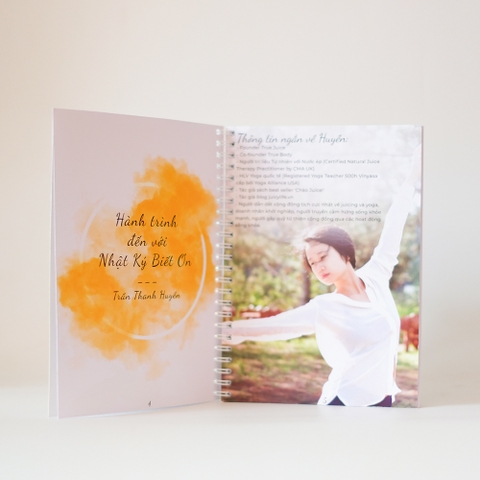 Sổ "Nhật Ký Biết Ơn"