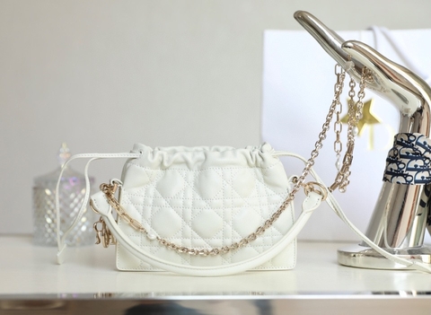 Dior Lady Dior Milly Mini Latte Cannage lambskin 50981ONMJ